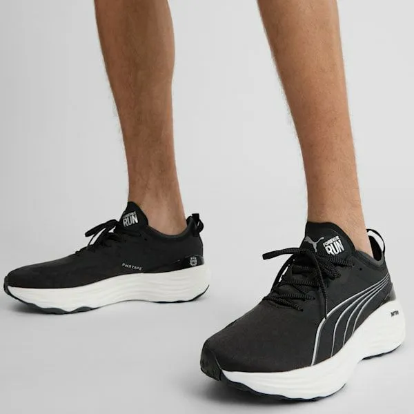 Puma Running ForeverRUN NITRO 039s Road Running Shoes Puma Black 8211 Men