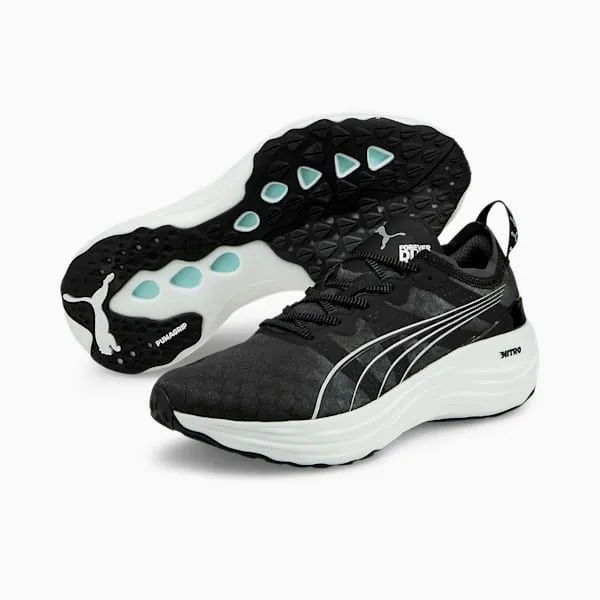 Puma Running ForeverRUN NITRO 039s Road Running Shoes Puma Black 8211 Men
