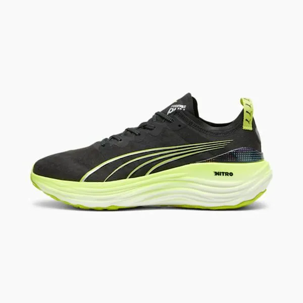 Puma Running ForeverRun NITRO 039s Road Running Shoes Puma Blacklime Powmineral Gray 8211 Men Puma Running ForeverRun NITRO 039s Road Running Shoes Puma Blacklime Powmineral Gray 8211 Men