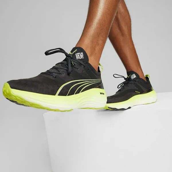 Puma Running ForeverRun NITRO 039s Road Running Shoes Puma Blacklime Powmineral Gray 8211 Men Puma Running ForeverRun NITRO 039s Road Running Shoes Puma Blacklime Powmineral Gray 8211 Men