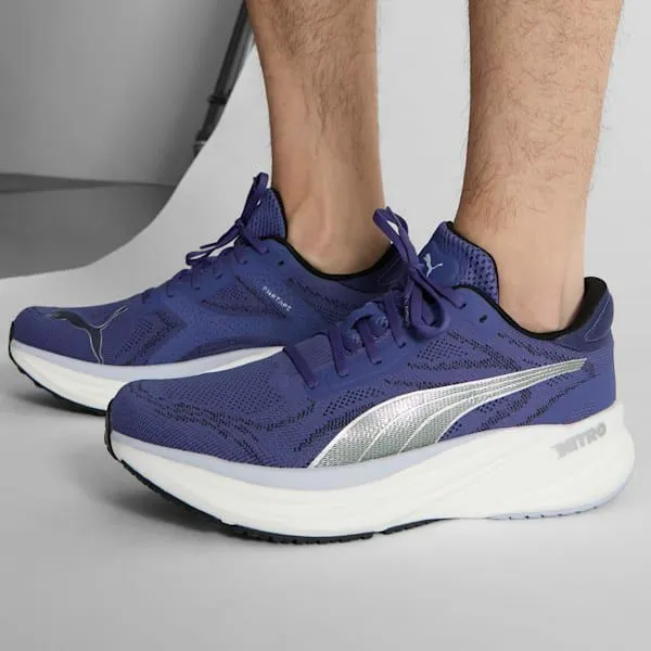 Puma Running Magnify NITRO 2 039s Road Running Shoes Blue Crystalcool Weather 8211 Men Puma Running Magnify NITRO 2 039s Road Running Shoes Blue Crystalcool Weather 8211 Men