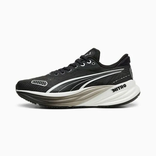 Puma Running Magnify NITRO Tech 2 039s Road Running Shoes Puma Blackpuma White 8211 Men Puma Running Magnify NITRO Tech 2 039s Road Running Shoes Puma Blackpuma White 8211 Men