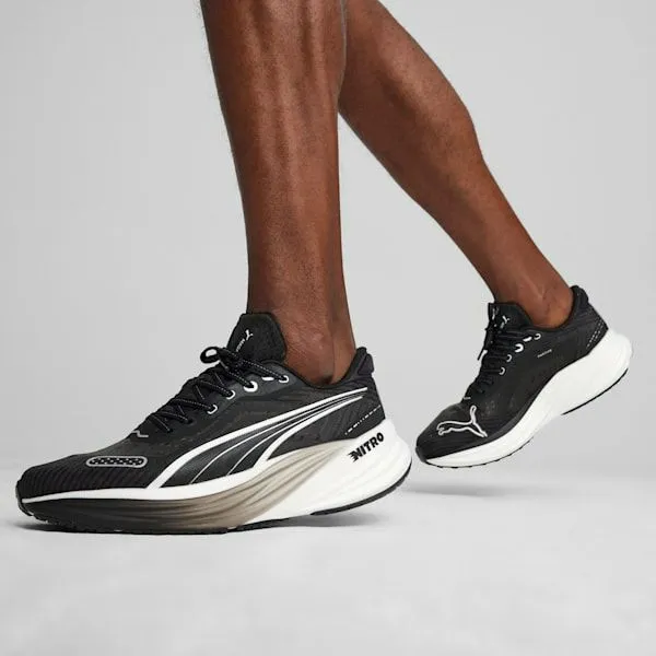 Puma Running Magnify NITRO Tech 2 039s Road Running Shoes Puma Blackpuma White 8211 Men Puma Running Magnify NITRO Tech 2 039s Road Running Shoes Puma Blackpuma White 8211 Men
