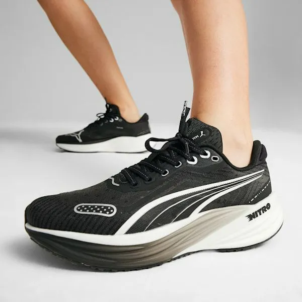 Puma Running Magnify NITRO Tech 2 039s Road Running Shoes Puma Blackpuma White 8211 Women Puma Running Magnify NITRO Tech 2 039s Road Running Shoes Puma Blackpuma White 8211 Women