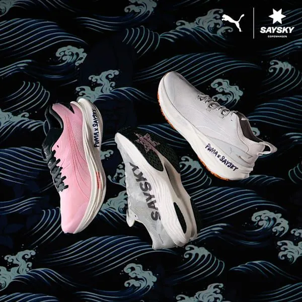 Puma Running PUMA X SAYSKY Deviate NITRO Elite 3 039s Running Shoes Cool Light Graynew Navy 8211 Men Puma Running PUMA X SAYSKY Deviate NITRO Elite 3 039s Running Shoes Cool Light Graynew Navy 8211 Men