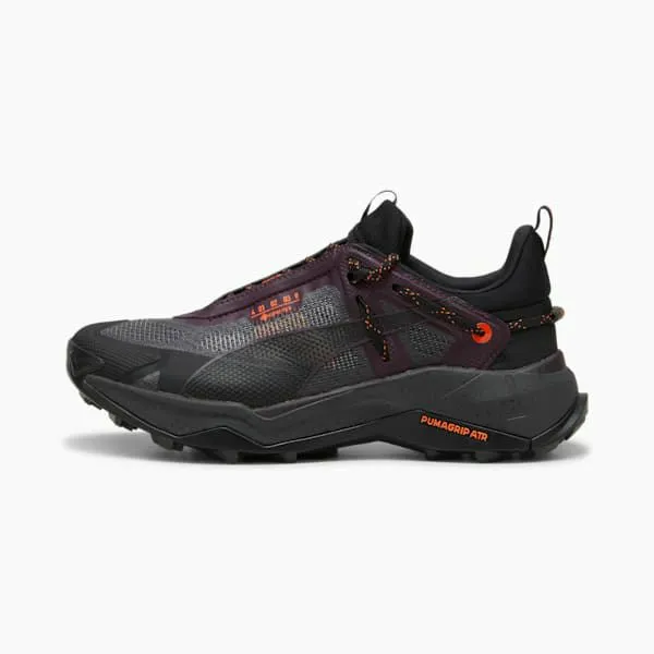 Puma Running SEASONS Explore NITRO GORETEX 039s Trail Running Shoes Puma Blackmidnight Plumflame Flicker 8211 Women