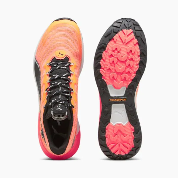 Puma Running SEASONS FastTrac NITRO 2 039s Trail Running Shoes Neon Sunclementinepuma Black 8211 Men Puma Running SEASONS FastTrac NITRO 2 039s Trail Running Shoes Neon Sunclementinepuma Black 8211 Men