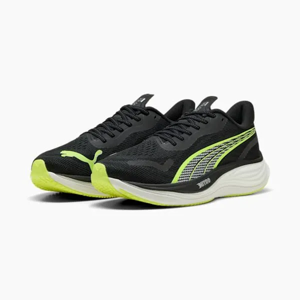 Puma Running Velocity NITRO 3 039s Road Running Shoes Puma Blackyellow Alert 8211 Men Puma Running Velocity NITRO 3 039s Road Running Shoes Puma Blackyellow Alert 8211 Men
