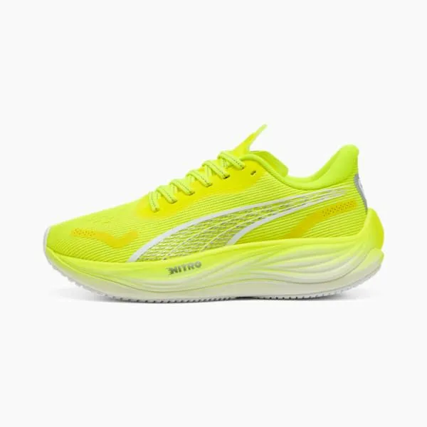 Puma Running Velocity NITRO 3 039s Road Running Shoes Yellow Alertpuma White 8211 Women Puma Running Velocity NITRO 3 039s Road Running Shoes Yellow Alertpuma White 8211 Women