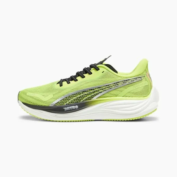 Puma Running Velocity NITRO 3 Psychedelic Rush 039s Road Running Shoes Lime Powpuma Blackpuma Silver 8211 Men Puma Running Velocity NITRO 3 Psychedelic Rush 039s Road Running Shoes Lime Powpuma Blackpuma Silver 8211 Men