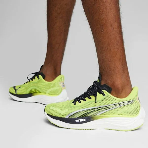 Puma Running Velocity NITRO 3 Psychedelic Rush 039s Road Running Shoes Lime Powpuma Blackpuma Silver 8211 Men Puma Running Velocity NITRO 3 Psychedelic Rush 039s Road Running Shoes Lime Powpuma Blackpuma Silver 8211 Men