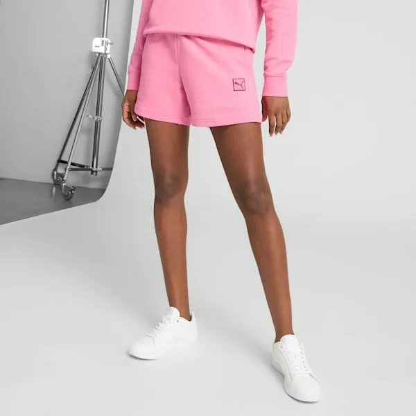 Puma Shorts Essentials Elevated 039s 5034 MidRise Shorts Magic Rose 8211 Women Puma Shorts Essentials Elevated 039s 5034 MidRise Shorts Magic Rose 8211 Women