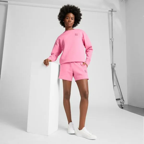 Puma Shorts Essentials Elevated 039s 5034 MidRise Shorts Magic Rose 8211 Women Puma Shorts Essentials Elevated 039s 5034 MidRise Shorts Magic Rose 8211 Women