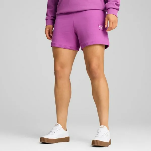 Puma Shorts Essentials Elevated 039s 5034 MidRise Shorts Wild Berry 8211 Women Puma Shorts Essentials Elevated 039s 5034 MidRise Shorts Wild Berry 8211 Women