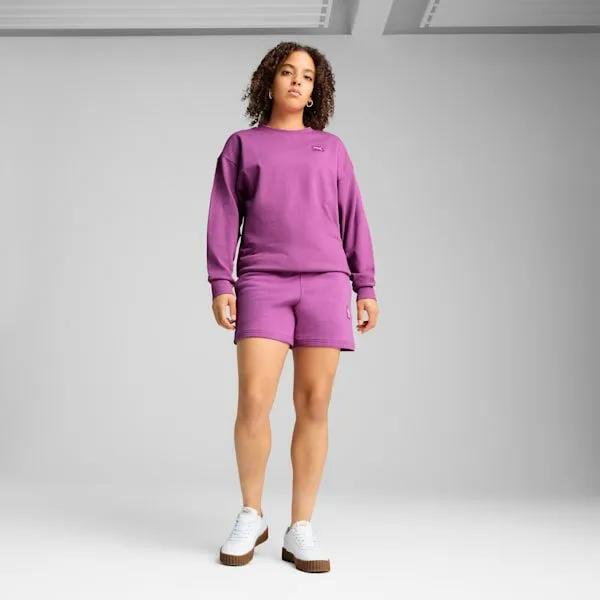 Puma Shorts Essentials Elevated 039s 5034 MidRise Shorts Wild Berry 8211 Women Puma Shorts Essentials Elevated 039s 5034 MidRise Shorts Wild Berry 8211 Women