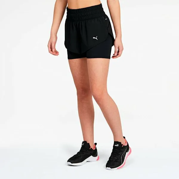 Puma Shorts Last Lap 039s 2in1 Running Shorts Puma Black 8211 Women