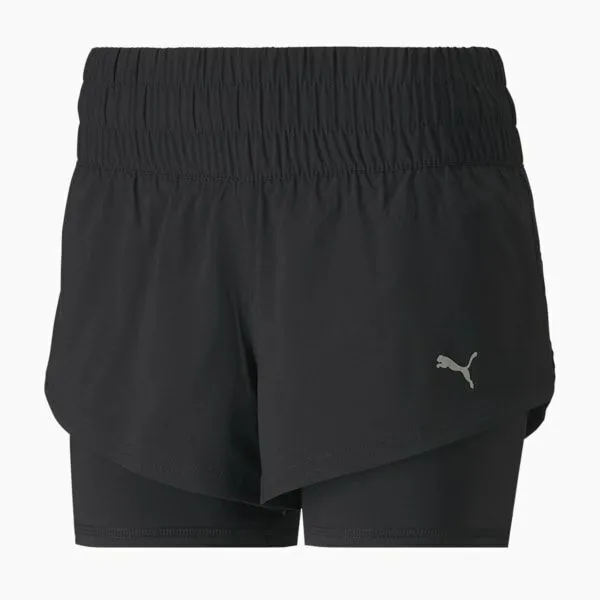 Puma Shorts Last Lap 039s 2in1 Running Shorts Puma Black 8211 Women