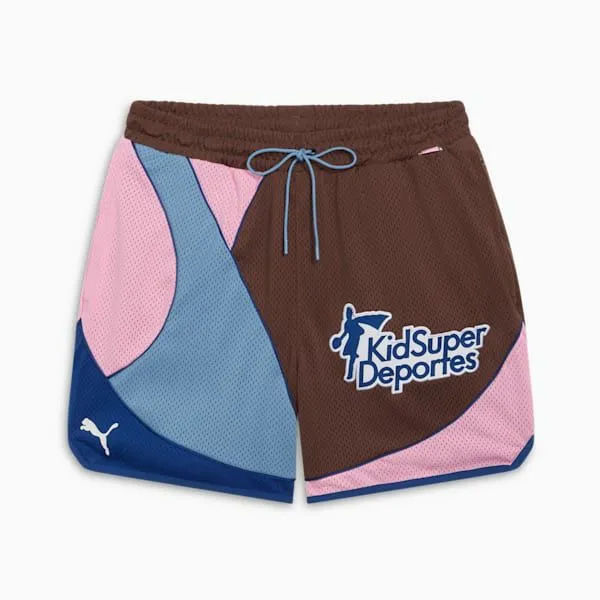 Puma Shorts PUMA X KIDSUPER 039s Basketball Shorts Chestnut Brown 8211 Men