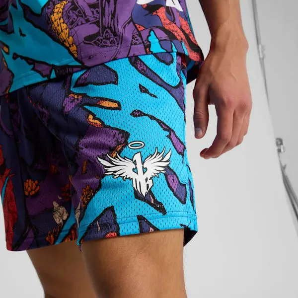 Puma Shorts PUMA X LAMELO BALL Phoenix 039s Basketball Shorts Blue Crystalaop 8211 Men Puma Shorts PUMA X LAMELO BALL Phoenix 039s Basketball Shorts Blue Crystalaop 8211 Men