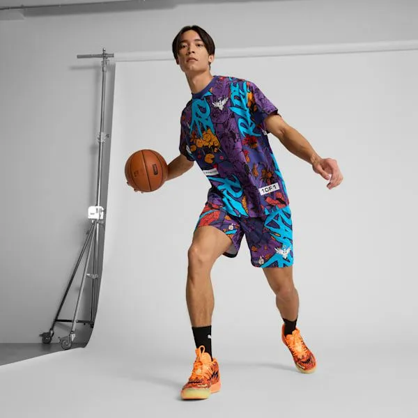 Puma Shorts PUMA X LAMELO BALL Phoenix 039s Basketball Shorts Blue Crystalaop 8211 Men Puma Shorts PUMA X LAMELO BALL Phoenix 039s Basketball Shorts Blue Crystalaop 8211 Men