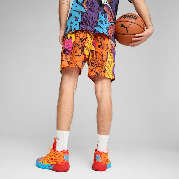 Puma Shorts PUMA X LAMELO BALL Phoenix 039s Basketball Shorts Orange Glowaop 8211 Men Puma Shorts PUMA X LAMELO BALL Phoenix 039s Basketball Shorts Orange Glowaop 8211 Men