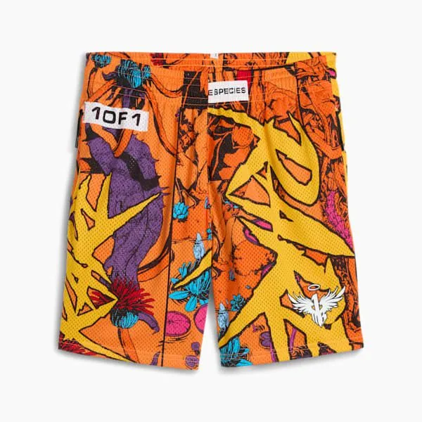 Puma Shorts PUMA X LAMELO BALL Phoenix 039s Basketball Shorts Orange Glowaop 8211 Men Puma Shorts PUMA X LAMELO BALL Phoenix 039s Basketball Shorts Orange Glowaop 8211 Men