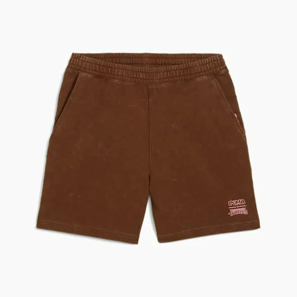 Puma Shorts PUMA X TMNT 039s Relaxed 7034 Shorts Chocotart 8211 Men