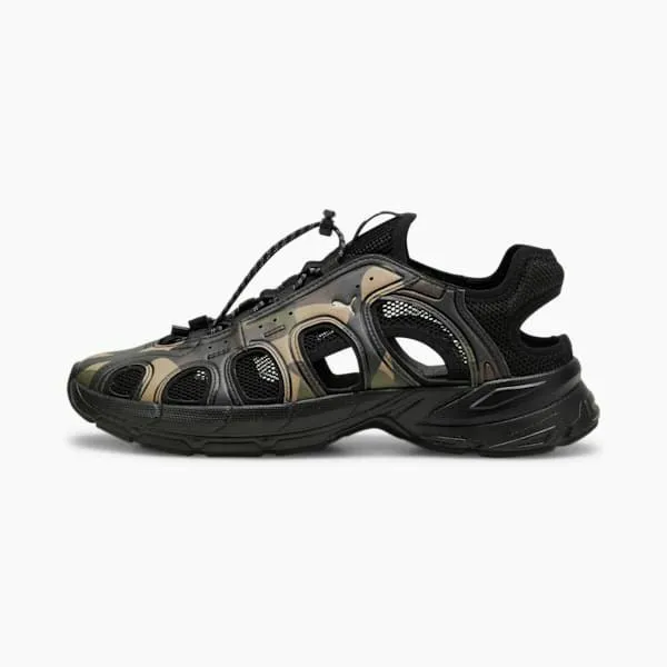 Puma Slides and Sandals Velo Camo Sandals Puma Olivepuma Black 8211 Women