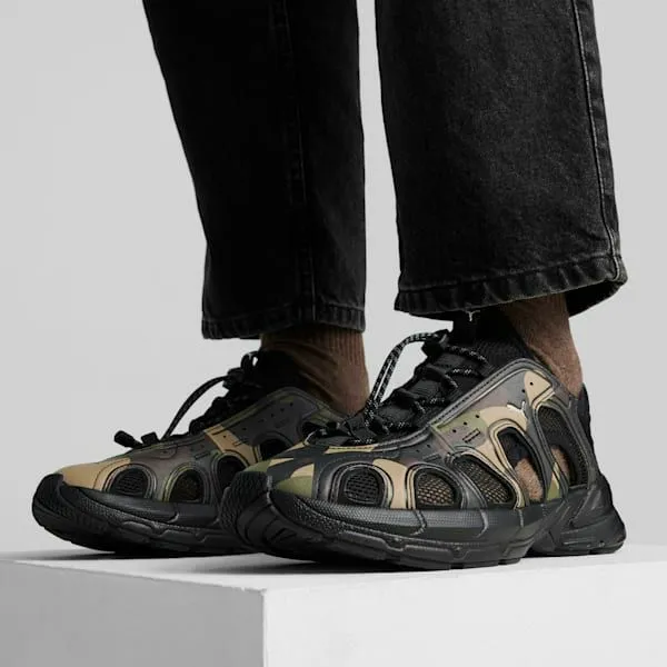 Puma Slides and Sandals Velo Camo Sandals Puma Olivepuma Black 8211 Women