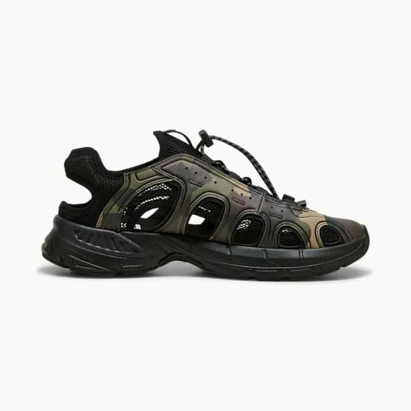 Puma Slides and Sandals Velo Camo Sandals Puma Olivepuma Black 8211 Women