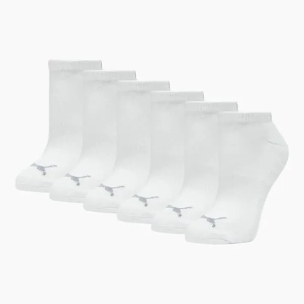 Puma Socks PUMA 039s HalfTerry Low Socks 3 Pairs White Grey 8211 Women