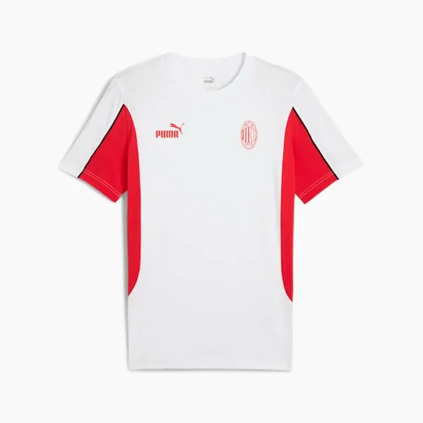Puma TShirts and Tops AC Milan FtblARCHIVE 039s Tee Puma Whitefor All Time Red 8211 Men Puma TShirts and Tops AC Milan FtblARCHIVE 039s Tee Puma Whitefor All Time Red 8211 Men