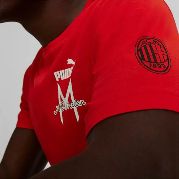 Puma TShirts and Tops AC Milan Ftblicons 039s Tee Puma Red 8211 Men