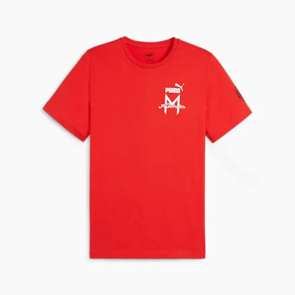 Puma TShirts and Tops AC Milan Ftblicons 039s Tee Puma Red 8211 Men