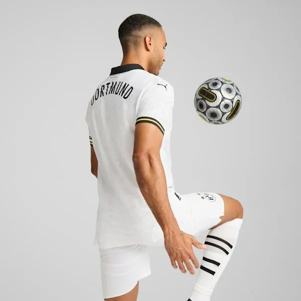 Puma TShirts and Tops Borussia Dortmund 2425 Third Authentic 039s Soccer Jersey Puma White 8211 Men Puma TShirts and Tops Borussia Dortmund 2425 Third Authentic 039s Soccer Jersey Puma White 8211 Men