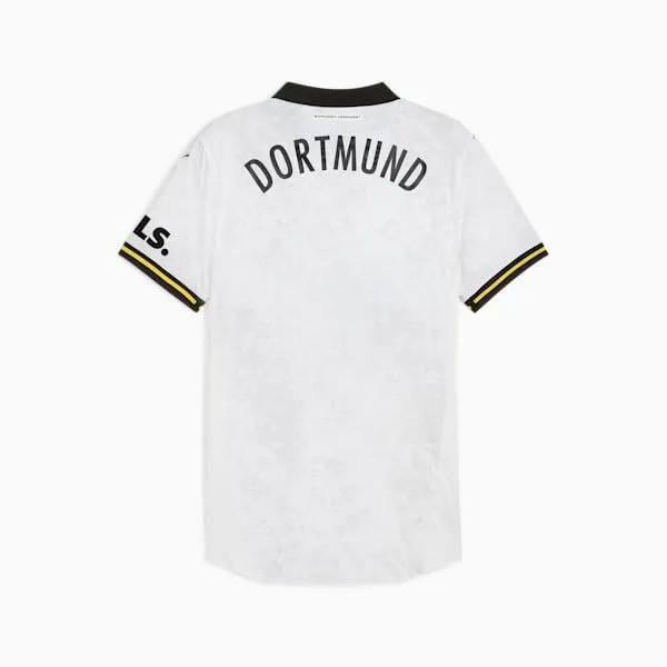 Puma TShirts and Tops Borussia Dortmund 2425 Third Authentic 039s Soccer Jersey Puma White 8211 Men Puma TShirts and Tops Borussia Dortmund 2425 Third Authentic 039s Soccer Jersey Puma White 8211 Men