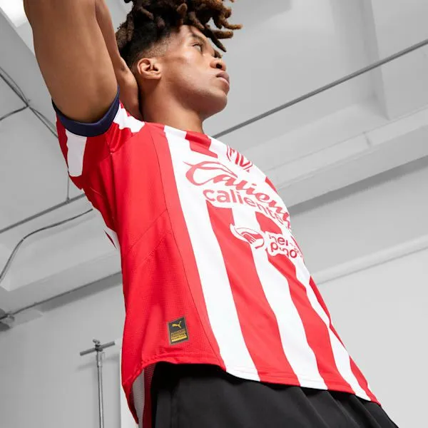 Puma TShirts and Tops Chivas 2425 Home Promotional 039s Soccer Jersey Puma Red 8211 Men Puma TShirts and Tops Chivas 2425 Home Promotional 039s Soccer Jersey Puma Red 8211 Men