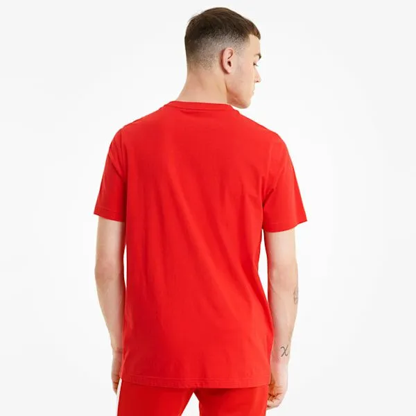Puma TShirts and Tops Classics Logo 039s Tee High Risk Red 8211 Men