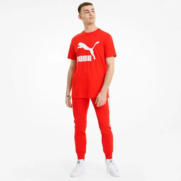 Puma TShirts and Tops Classics Logo 039s Tee High Risk Red 8211 Men