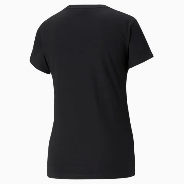 Puma TShirts and Tops Classics Logo 039s Tee Puma Black 8211 Women