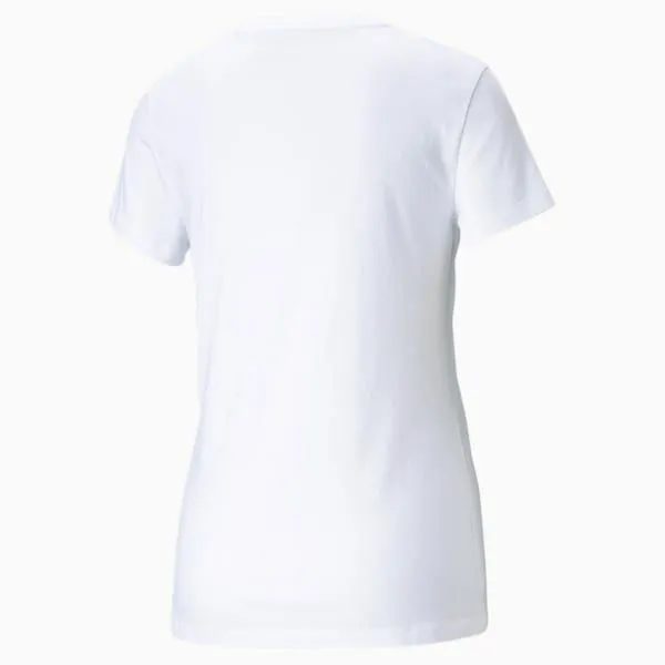 Puma TShirts and Tops Classics Logo 039s Tee Puma White 8211 Women