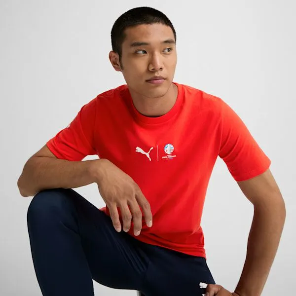 Puma TShirts and Tops CONMEBOL Copa Amrica 03924 Paraguay 039s Soccer Tee Puma Red 8211 Men Puma TShirts and Tops CONMEBOL Copa Amrica 03924 Paraguay 039s Soccer Tee Puma Red 8211 Men