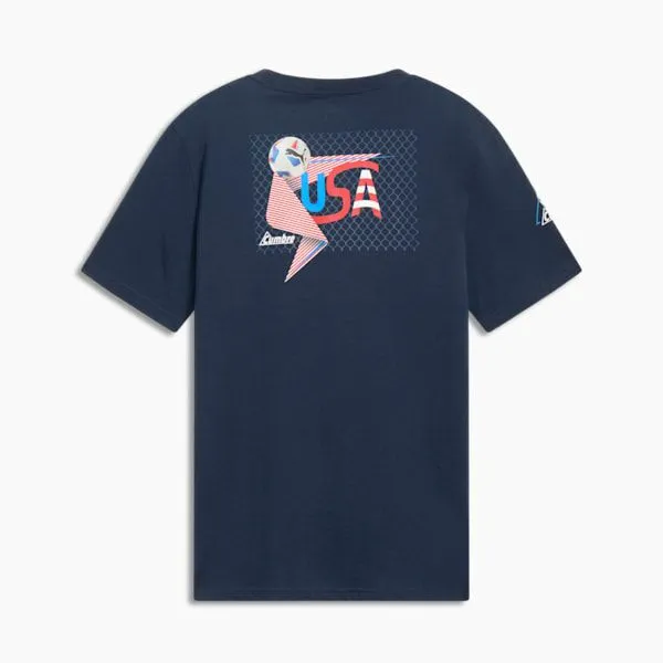 Puma TShirts and Tops CONMEBOL Copa Amrica 03924 USA 039s Soccer Tee Club Navy 8211 Men Puma TShirts and Tops CONMEBOL Copa Amrica 03924 USA 039s Soccer Tee Club Navy 8211 Men