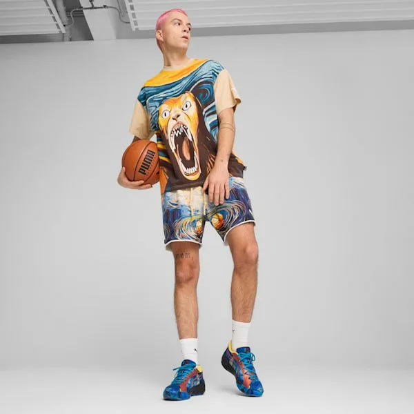 Puma TShirts and Tops Dylan Exhibit 039s Basketball Tee Light Sand 8211 Men