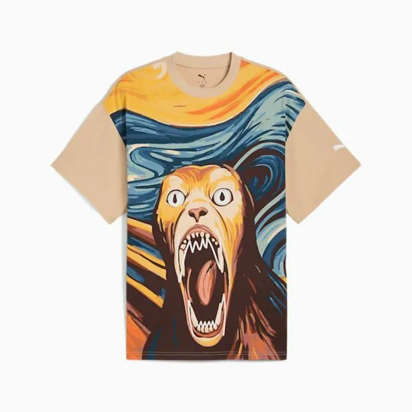 Puma TShirts and Tops Dylan Exhibit 039s Basketball Tee Light Sand 8211 Men