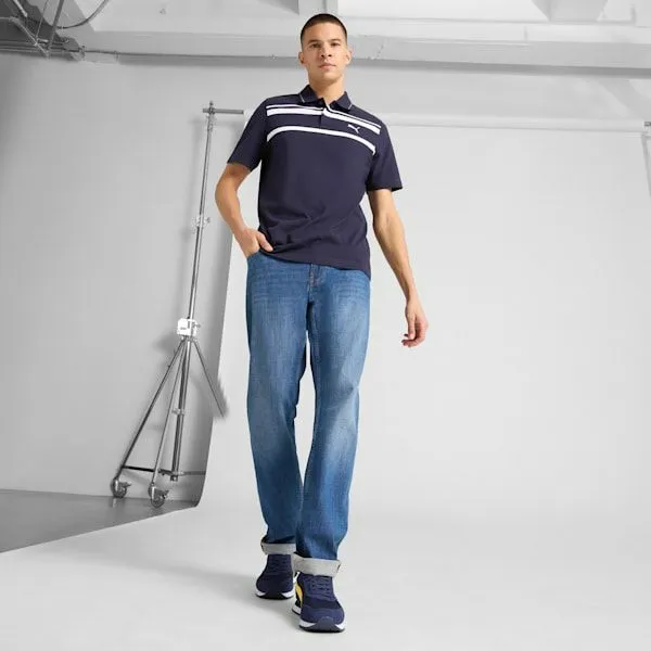 Puma TShirts and Tops ESS ELEVATED 039s Polo Shirt New Navy 8211 Men