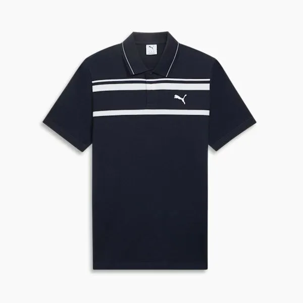 Puma TShirts and Tops ESS ELEVATED 039s Polo Shirt New Navy 8211 Men