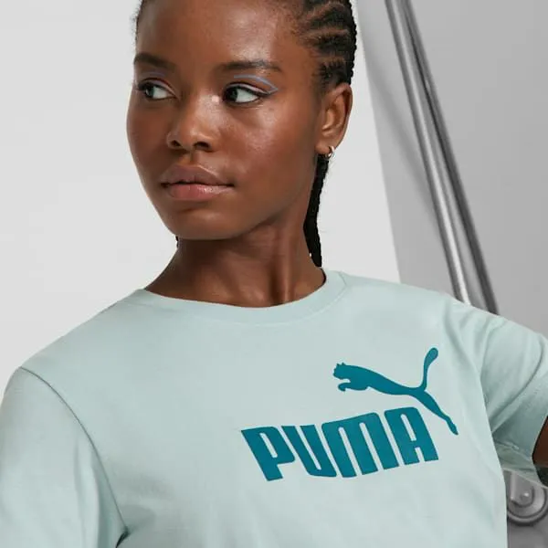 Puma TShirts and Tops ESS No 1 Logo 039s Tee Modern Mint 8211 Women