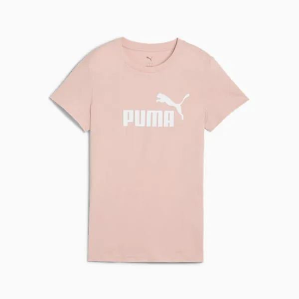 Puma TShirts and Tops ESS No 1 Logo 039s Tee Rose Quartz 8211 Women