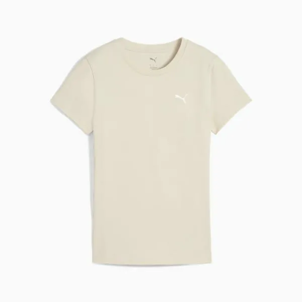 Puma TShirts and Tops Essentials 039s Slim Tee Alpine Snow 8211 Women